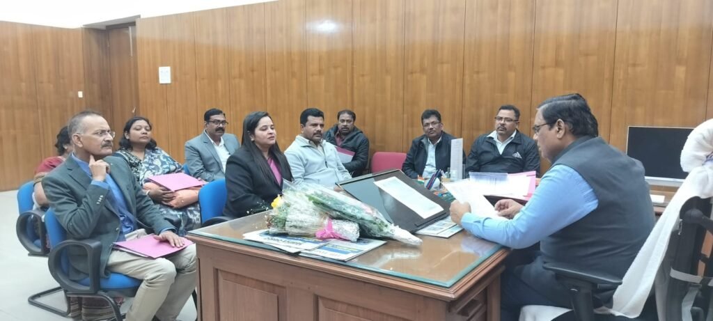 केंद्रीय विद्यालय न.01, एच. ई. सी कैंपस, सेक्टर- 2 विद्यालय प्र.बंधन समिति की बैठक.